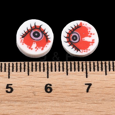 Halloween Handmade Polymer Clay Cabochons CLAY-A007-05A-1