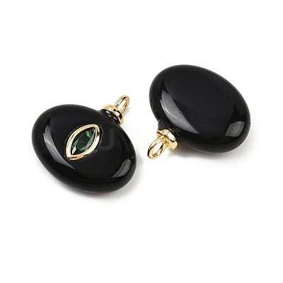 Natural Black Onyx(Dyed & Heated) Pendants LS-KK-B157-42H-10-1