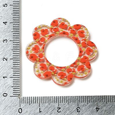 Acrylic Pendants OACR-O007-04E-1