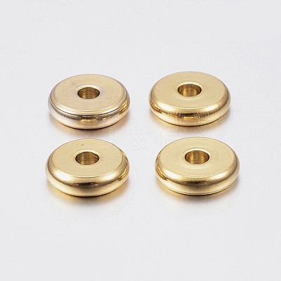 Ion Plating(IP) 304 Stainless Steel Spacer Beads X-STAS-F135-06G-1