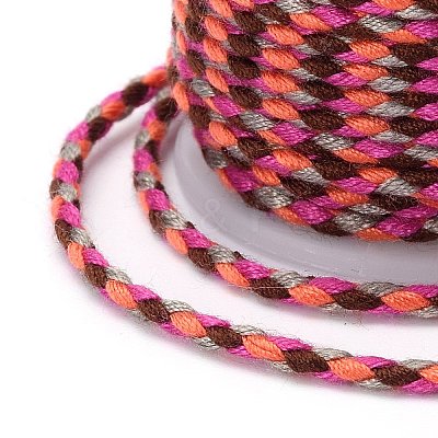4-Ply Polycotton Cord with Metallic Thread X1-OCOR-Z003-D50-1