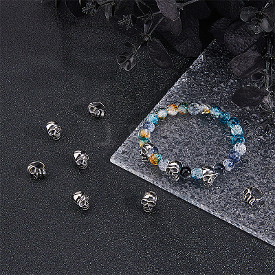 10Pcs 316 Surgical Stainless Steel Beads STAS-DC0016-70-1