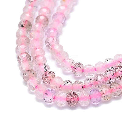 Natural Mixed Quartz Beads Strands G-G106-A27-01-1