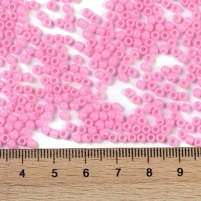 Opaque Acrylic Beads SACR-A007-01B-21-1
