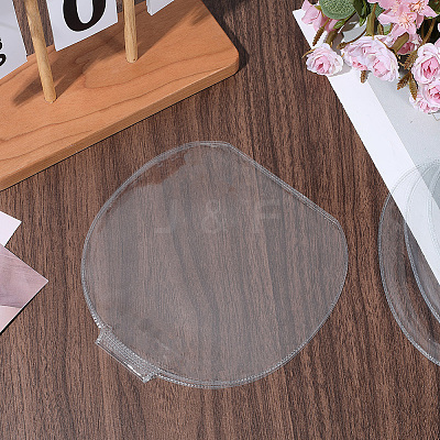 Plastic Table Tennis Racket Protective Film AJEW-WH20018-311B-1