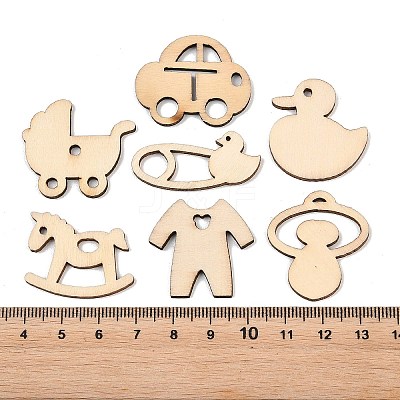 Unfinished Wooden Cutouts WD-CBACC5B-11-1