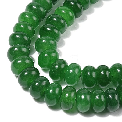 Dyed Natural White Jade Beads Strands G-G107-A09-01-1