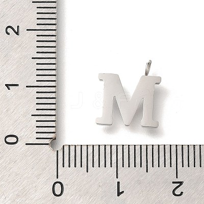 304 Stainless Steel Micro Pave Cubic Zirconia Pendants STAS-H228-06P-M-1