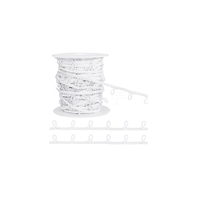 22.5M Nylon Braided Trim with Elastic Button Loops OCOR-BC0006-77-1