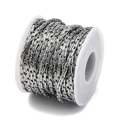 304 Stainless Steel Boston Link Chains STAS-P386-05A-P-1