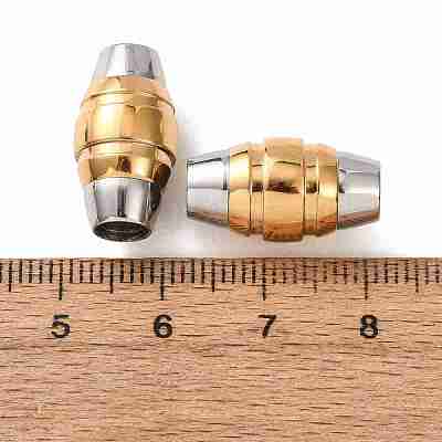 304 Stainless Steel Magnetic Clasps SA-CBA15BC-08GP-1