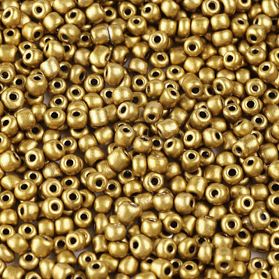 (Repacking Service Available) Baking Paint Glass Seed Beads SEED-C024-B-K30-1