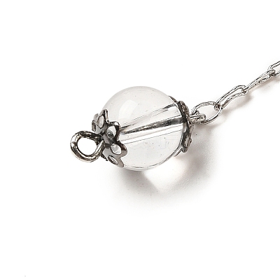 Resin Bullet Dowsing Pendulum Big Pendants G-H058-01AS-10-1