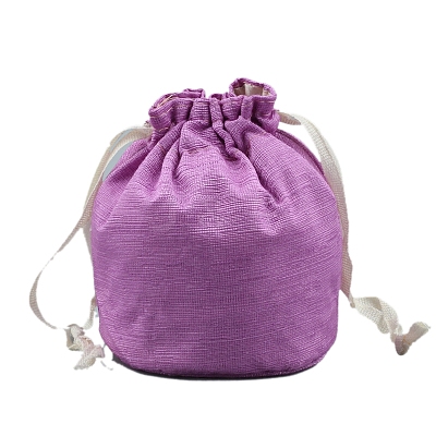 Linen Packing Pouches Drawstring Bags PW-WG38CE7-06-1