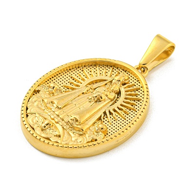 Ion Plating(IP) 304 Stainless Steel Pendants STAS-R231-18G-19-1