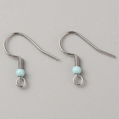 304 Stainless Steel Earring Hooks STAS-WH0027-64P-07-1