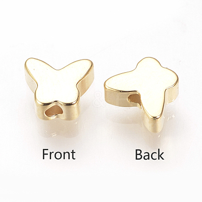 Brass Beads KK-R058-085G-1