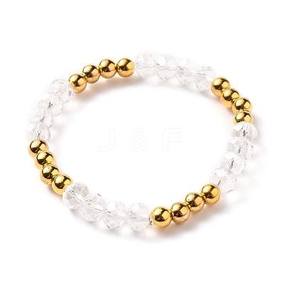 Multi-layered Stretch Beaded Bracelets Sets BJEW-JB05755-03-1