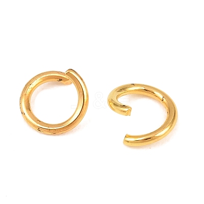Iron Open Jump Rings JROS6mm-G-1
