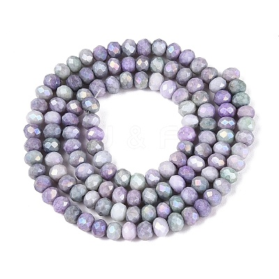 Ombre Effect Dyed Glass Beads Strands GLAA-C023-02-C25-1