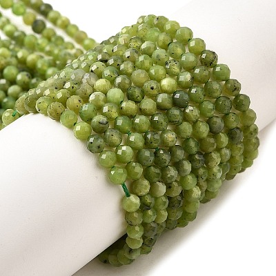 Natural Canadian Jade Beads Strands G-G259-D02-4mm-1