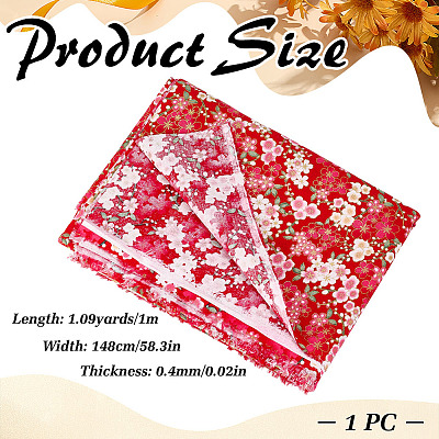 Cotton Fabric DIY-WH0671-216D-02-1