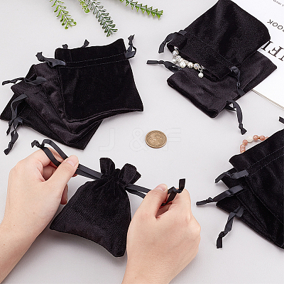 10Pcs Velvet Storage Bags TP-BBC0001-12C-02-1