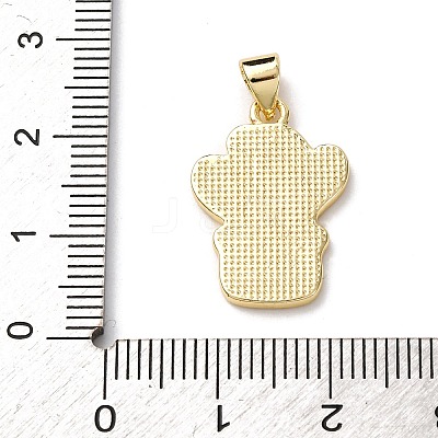 Brass Enamel Pendants LS-FIND-I054-01A-G-1