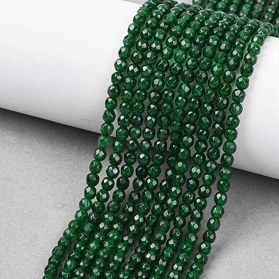 Natural Malaysia Jade Beads Strands G-K288-4mm-11-1