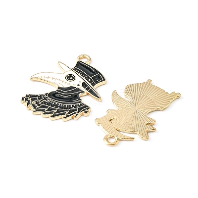 10Pcs 10 Style Alloy Enamel Pendants ENAM-FS0001-59-1