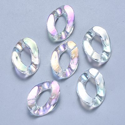 Transparent Acrylic Linking Rings X-OACR-S036-001B-D01-1