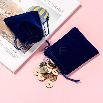 Rectangle Velvet Pouches X-TP-R002-10x12-03-1