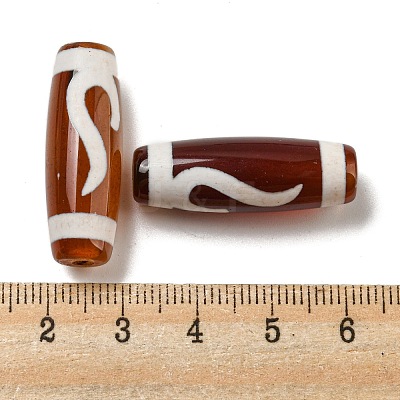 Tibetan Style dZi Beads Strands G-P526-A07-1