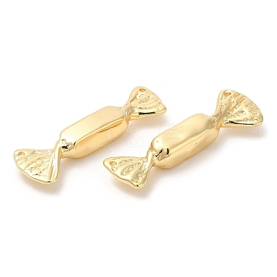 Brass Connector Charms KK-K333-61G-1
