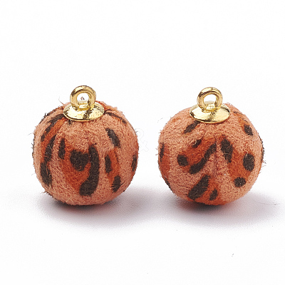 Handmade Cloth Fabric Covered Pendants LS-WOVE-N006-21B-1