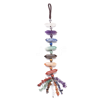 Chakra Hanging Ornament HJEW-K032-02-1