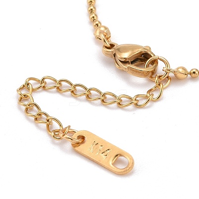 304 Stainless Steel Ball Chain Bracelet Makings AJEW-JB00966-1