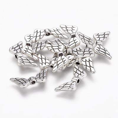 Tibetan Style Alloy Beads TIBEB-1127-AS-LF-1