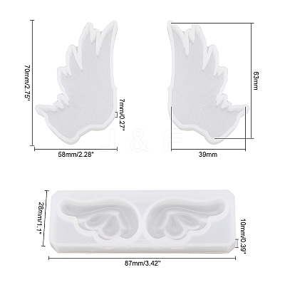 DIY Mace Silicone Molds Kits DIY-OC0003-39-1