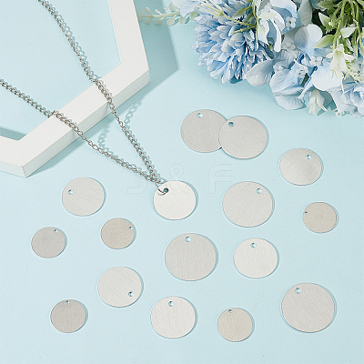 30Pcs 3 Styles Aluminum Pendants ALUM-WR0001-01-1