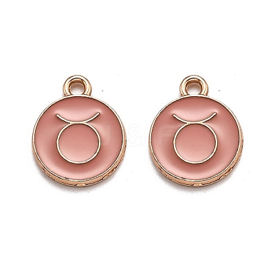 Alloy Enamel Pendants ENAM-S124-01B-11C-1