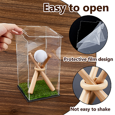 Natural Wood Baseball Bat Home Display Decorations DIY-DC0003-77-1