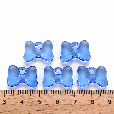 Transparent Acrylic Pendants TACR-T024-02BA-940-1
