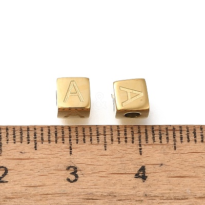 26Pcs Ion Plating(IP) 304 Stainless Steel Beads STAS-F308-01G-1