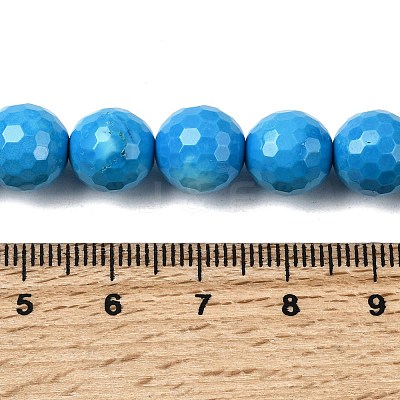 Natural Magnesite Beads Strands G-P598-E-10mm-02-1