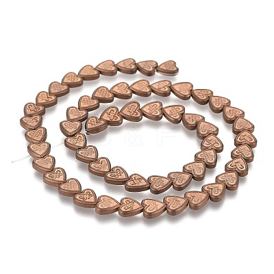 Non-magnetic Synthetic Hematite Beads Strands G-O191-05C-1