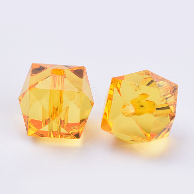 Transparent Acrylic Beads X-TACR-Q259-10mm-V24-1