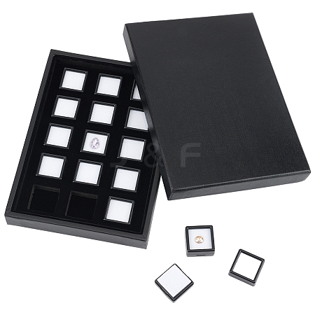 Rectangle Paper Loose Diamond Organizer Trays CON-WH0095-74-1