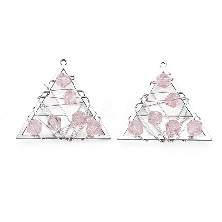201 Stainless Steel Pendants STAS-S057-43-1