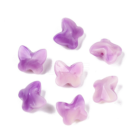 Acrylic Beads OACR-U005-06B-1